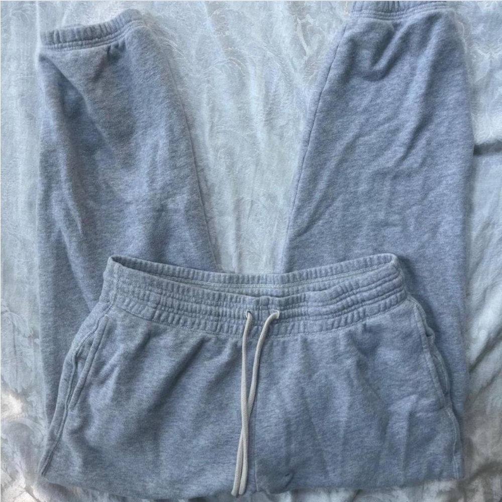 aerie grey joggers size s